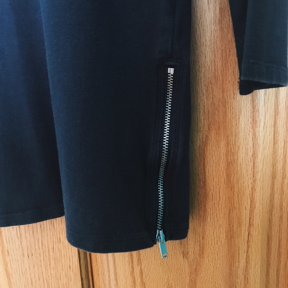 Gap Dark Gray Zipper Sweater M - Picture 2 of 6